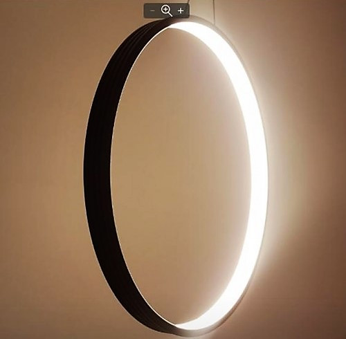 Алюмінієвий Підвісна Led світильник коло 400мм-V 25W фото