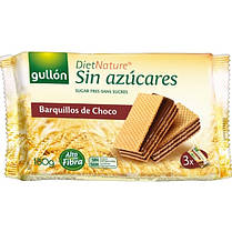 Вафлі Без Цукру з шоколадною начинкою Gullon Diet Nature Sin Azucares 180 г Іспанія (опт 3 шт)