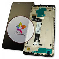 Дисплей Xiaomi RedMi Note 5 l M1803e7sg з тачскрином та рамкою, чорний | модуль