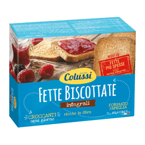 Сухарі Colussi Integrale 450гр