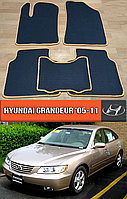 ЕВА коврики Хюндай Грандер 2005-2011. EVA резиновые ковры на Hyundai Grandeur Хендай Грандуер