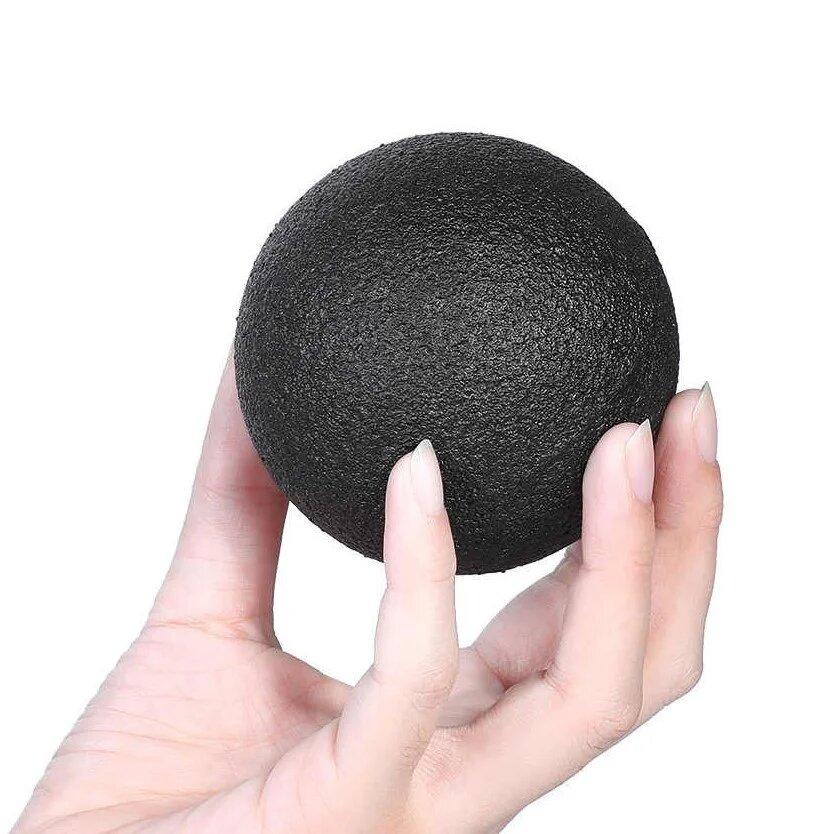 Масажний м'ячик EPP 10 см чорний