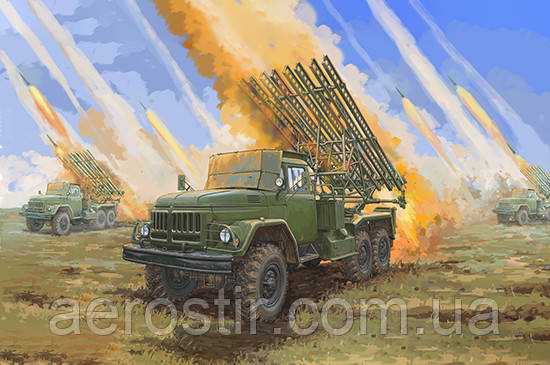2B7R Multiple Rocket Launcher BM-13  1/35 Trumpeter 01062, фото 1