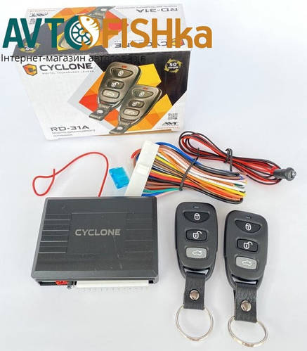 Купить Блок центрального замка (без активататоров) CYCLONE пульт c ...