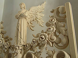 Скульптура різна з дерева, Ліпа, Вільха