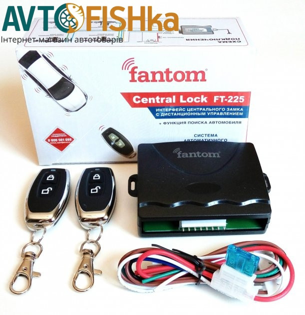 Блок центрального замка Fantom/інтерфейс керування центральним замком Fantom, фото 1
