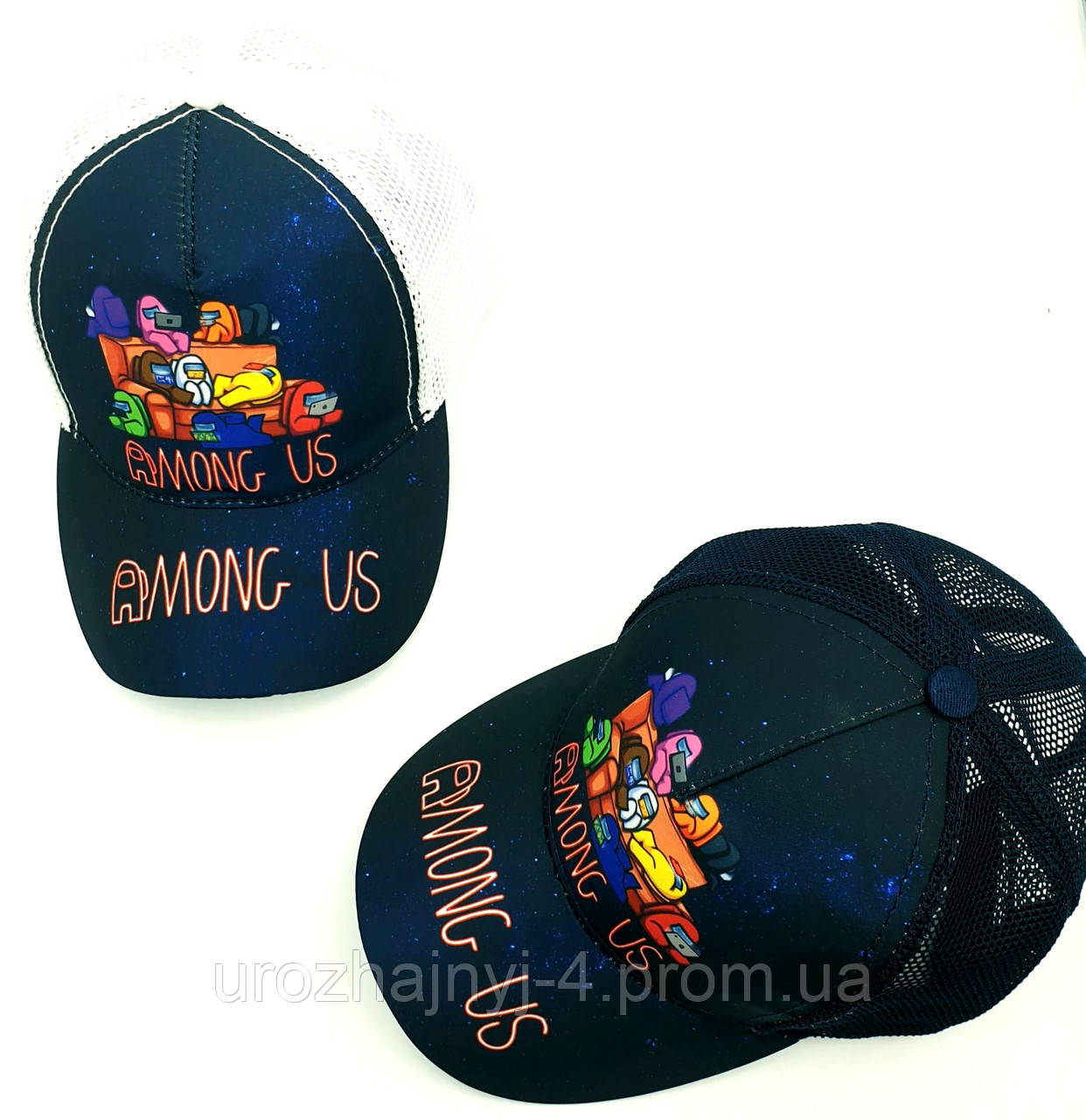 Кепка дитяча з прінтом Among Us (3) 52-54р код 6107 Glory-Kids