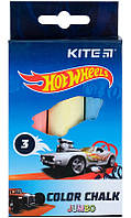 Крейда кольор. "Kite" №HW21-077 3кольор. Jumbo Hot Wheels(20)(120)