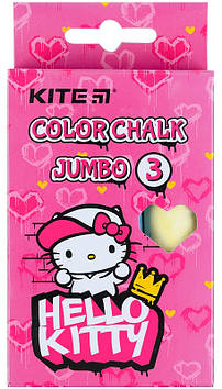 Крейда кольор. "Kite" №HK21-077 3кольор. Jumbo Hello Kitty(20)(120)