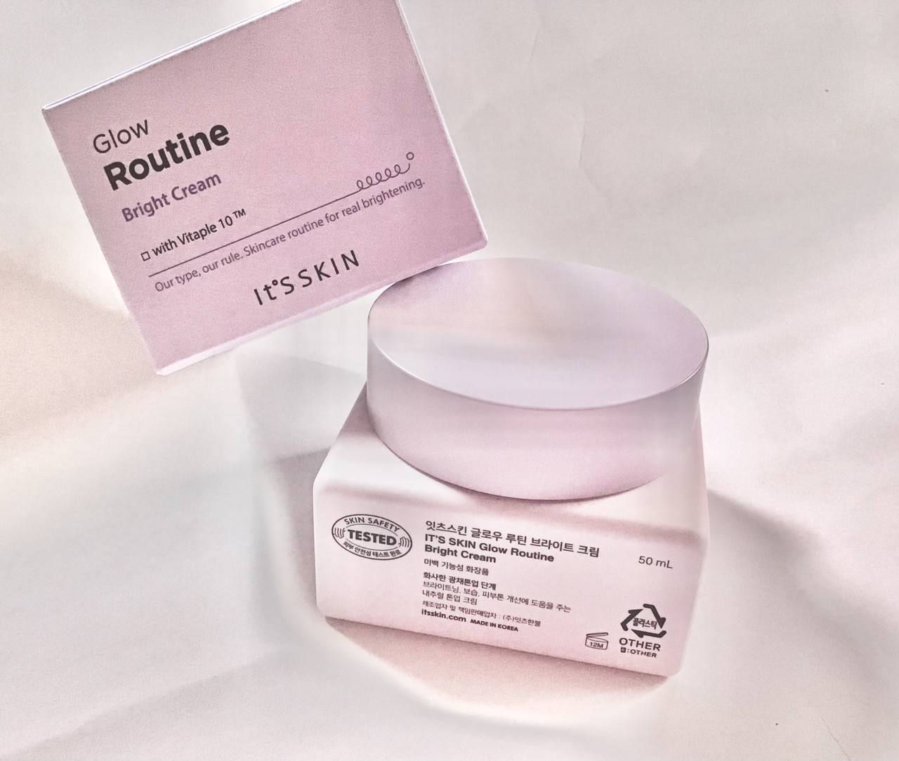 Крем із вітамінами для сяйва шкіри IT'S SKIN Glow Routine Bright Cream