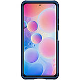 Захисний чохол Nillkin для Xiaomi POCO F3 / Redmi K40/ K40 Pro+ (CamShield Pro Case) Blue з захистом камери, фото 5