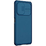 Захисний чохол Nillkin для Xiaomi POCO F3 / Redmi K40/ K40 Pro+ (CamShield Pro Case) Blue з захистом камери, фото 6