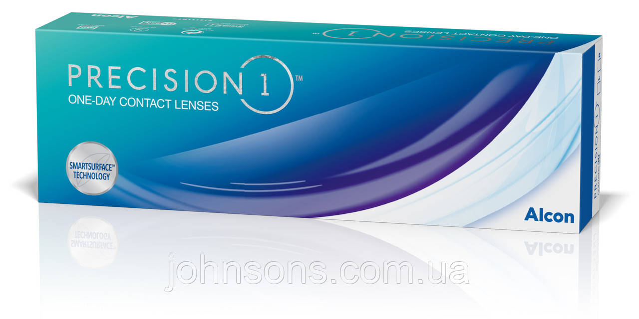Alcon Precision1 - 1уп(30шт) |О дноденні контактні лінзи  |, фото 1