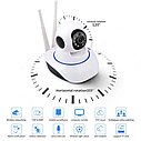 IP-камера відеоспостереження Onvif P2P HD WIFI c поворотним механізмом (LS101005360), фото 7