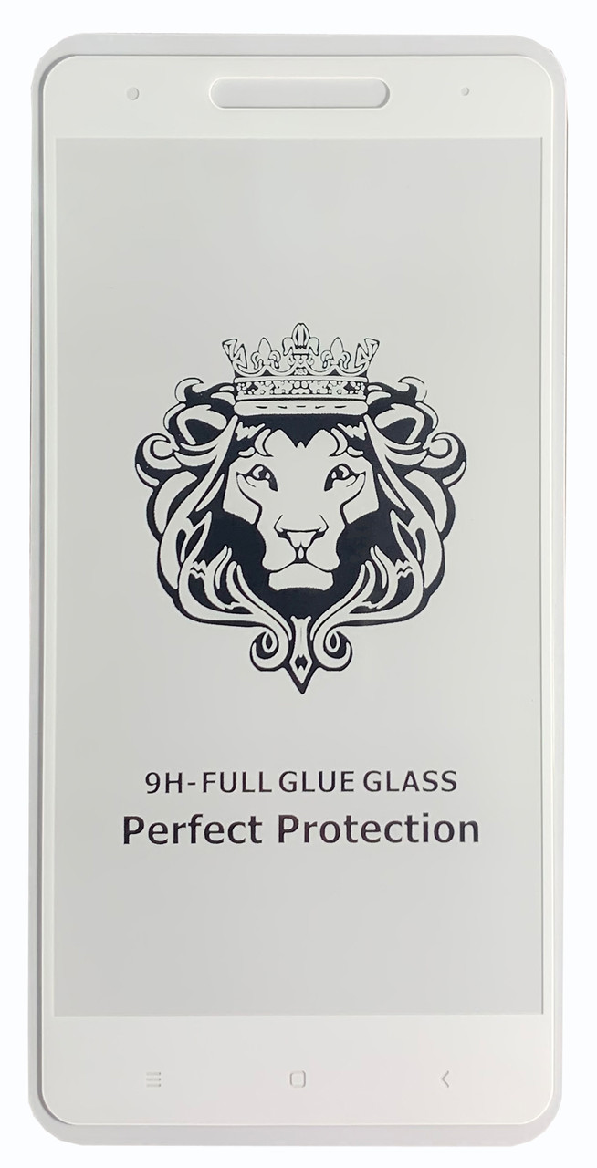 Захисне скло NoName для Xiaomi Redmi Note 4X 5D Білий (Тих пак), фото 1