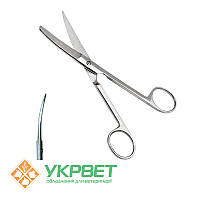 Ножиці вигнуті один гострий кінець