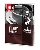 Фільтри Anna Zaradna для кави № 4 50 шт
