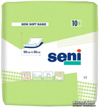 Пелюшки SENI SOFT BASIC 60 x 90 cм 10 шт