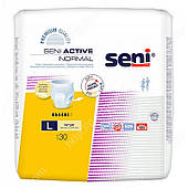 Підгузки трусики для дорослих Seni Active Normal Large 100-135 см 30 шт 5.5 крап.