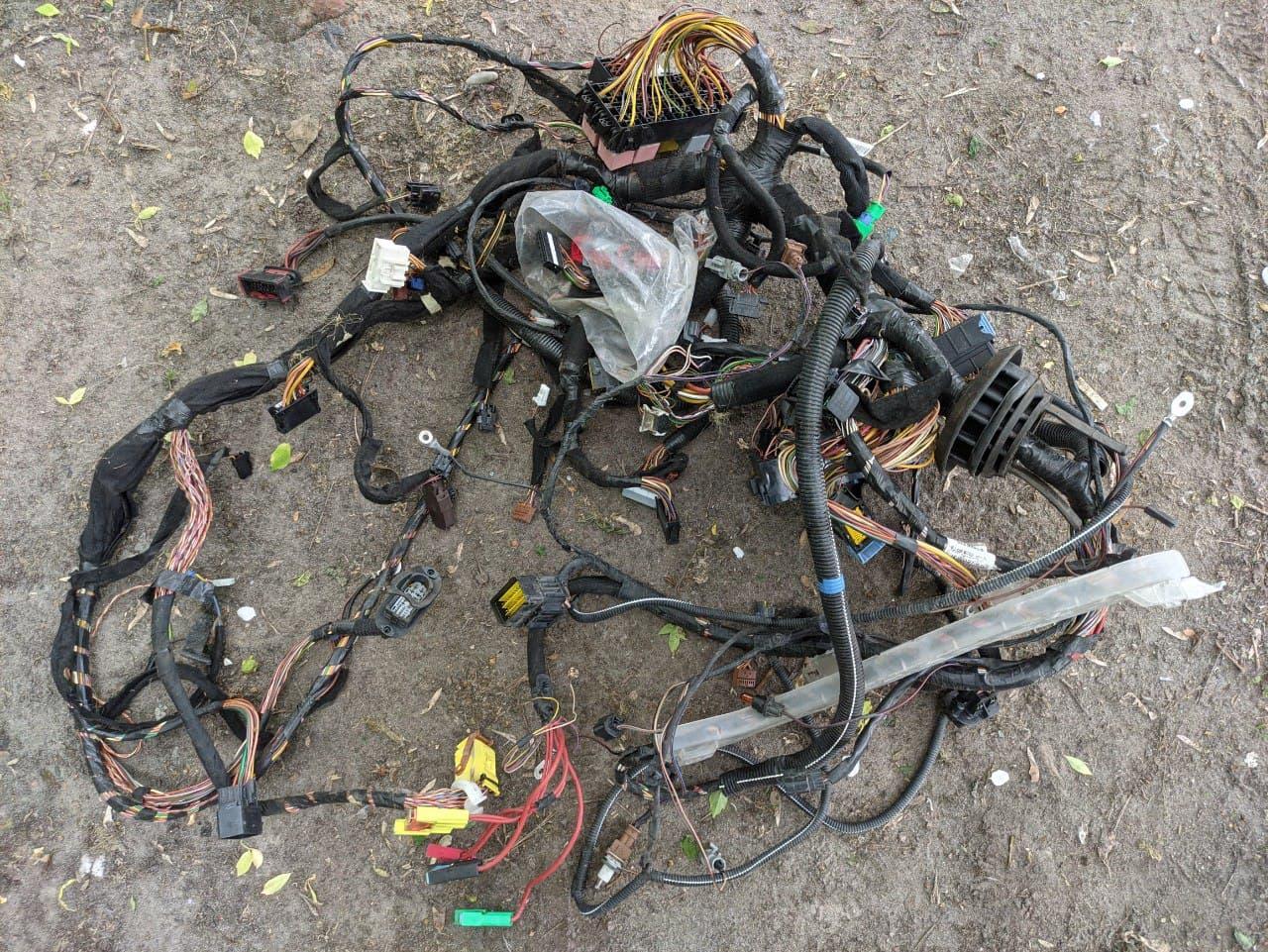 Проводка торпеди Renault Trafic, Opel Vivaro 2011-2014, 240186261R (Б/У), фото 1