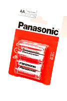 Батарейка Panasonic Red Zinc R6RZ/4BP, AA/(L)R6, солевая блистер 4шт, цена за уп.