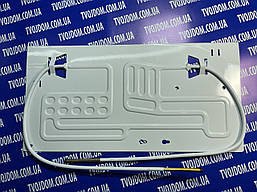 Випарник плаче, двох патрубкових, струбки 500 мм.+500 мм. діаметром 6 мм. розмір випарника 400 мм.*200 мм.