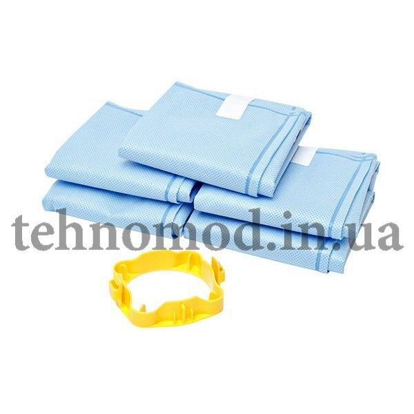 Набір мішків (5 шт) Wonderbag Classic + адаптер для пилососа Rowenta WB406140