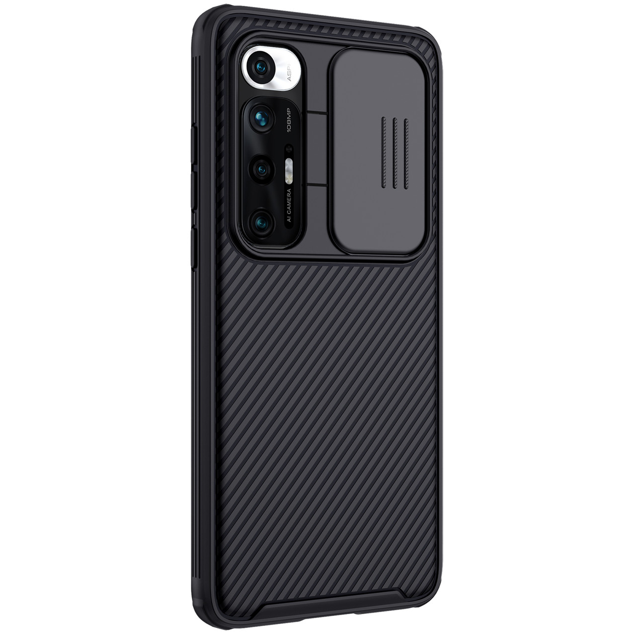 Захисний чохол Nillkin для Xiaomi Mi 10S (CamShield Pro Case) Black з захистом камери