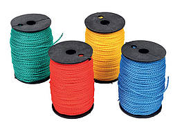 Шнур для будівництва жовтий 50 м POLAX (1000-174)