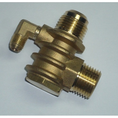 Зворотний клапан для компресора вхід 1, вихід 1 Profline 3F, фото 1