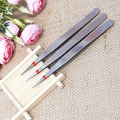 Пінцет для рукоділля 12 см, прямий