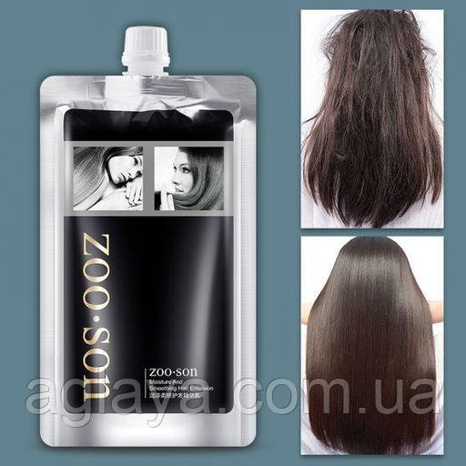 Відновлювальна, розгладжувальна маска для волосся ZOO SON Hair Emulsion, 400 мл.
