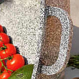 Каструля казан 3.7 л 22 см з гранітним антипригарним покриттям Edenberg EB-3972 Казан-смаження, фото 9