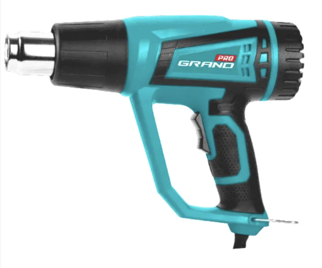 Фен промисловий Grand ФП-2500 PRO (4 насадки), фото 1