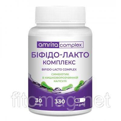 Біфідо-лакто компл No30 кап Унікальна капсула від DRcapsTM доставляє в кишківник неушкодженими 1,2 млрд живих бакт