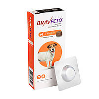 Жувальна таблетка Bravecto (Бравекто) від бліх і кліщів для собак 4,5 - 10 кг (250мг)