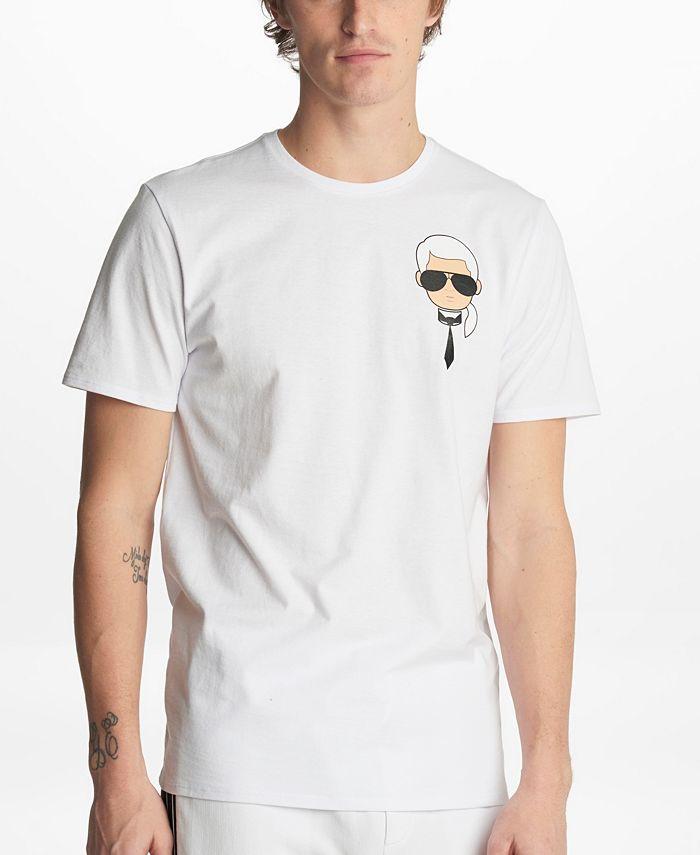 Чоловіча футболка KARL LAGERFELD men's Short Sleeve Character T-shirt ОРИГІНАЛ (розмір M, XL, XXL)