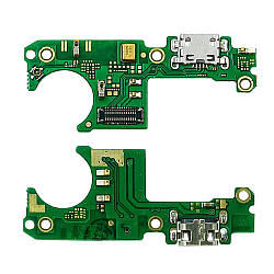 Шлейф - плата зарядки для Nokia 3.1 Plus, коннектора зарядки з мікрофоном