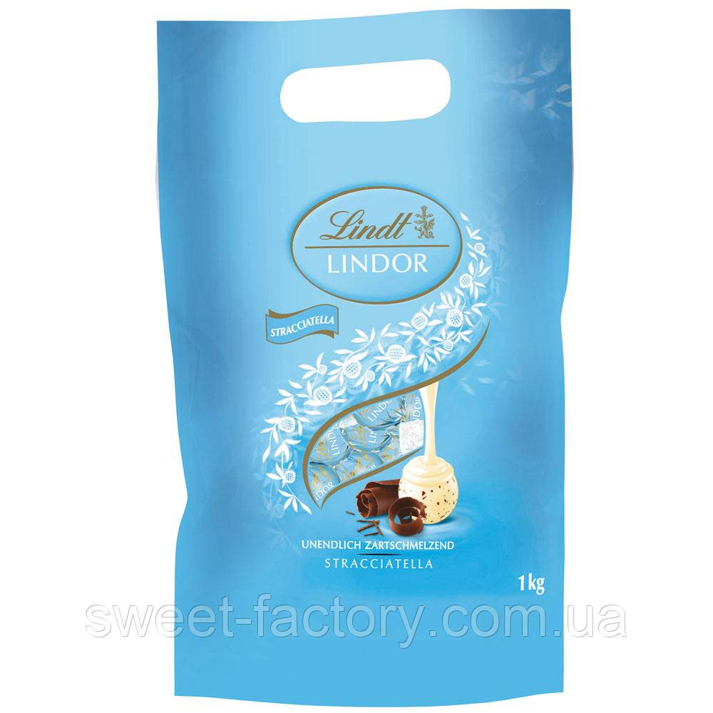 Цукерки Lindt Lindor Stracciatella 1000g