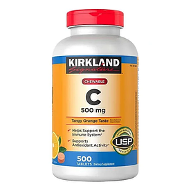 Kirkland Signature Vitamin C 500mg - Вітамін C 500 мг (500табл.)