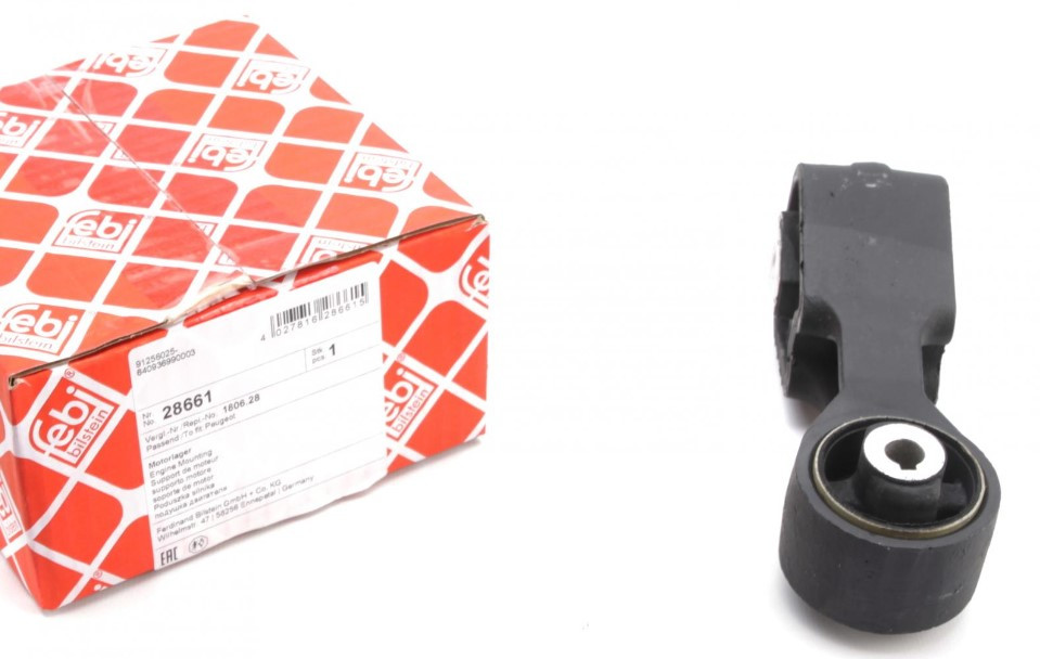 Подушка двигуна задня Peugeot Expert II 1.6D/2.0D Multijet 07- Febi 28661, фото 1