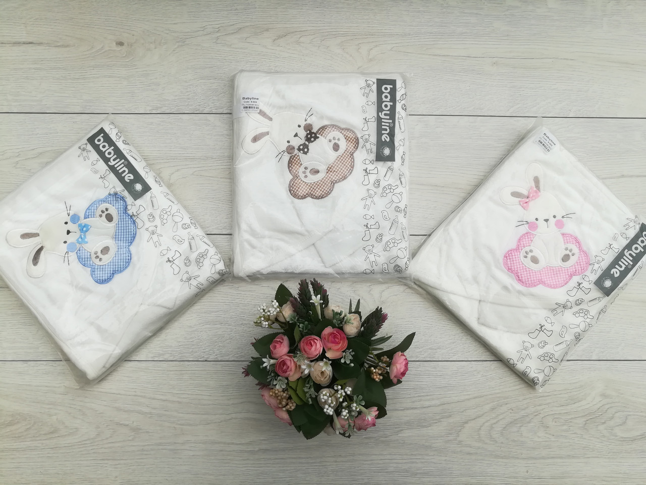 Рушник куточок для малюків "Зайченя", фото 1