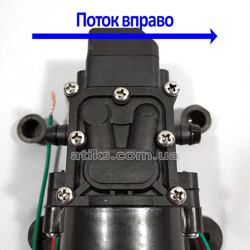 Насос водяний KF-2203 правий мембранний, 12 В, 3,6 л/хв. Помпа для ...