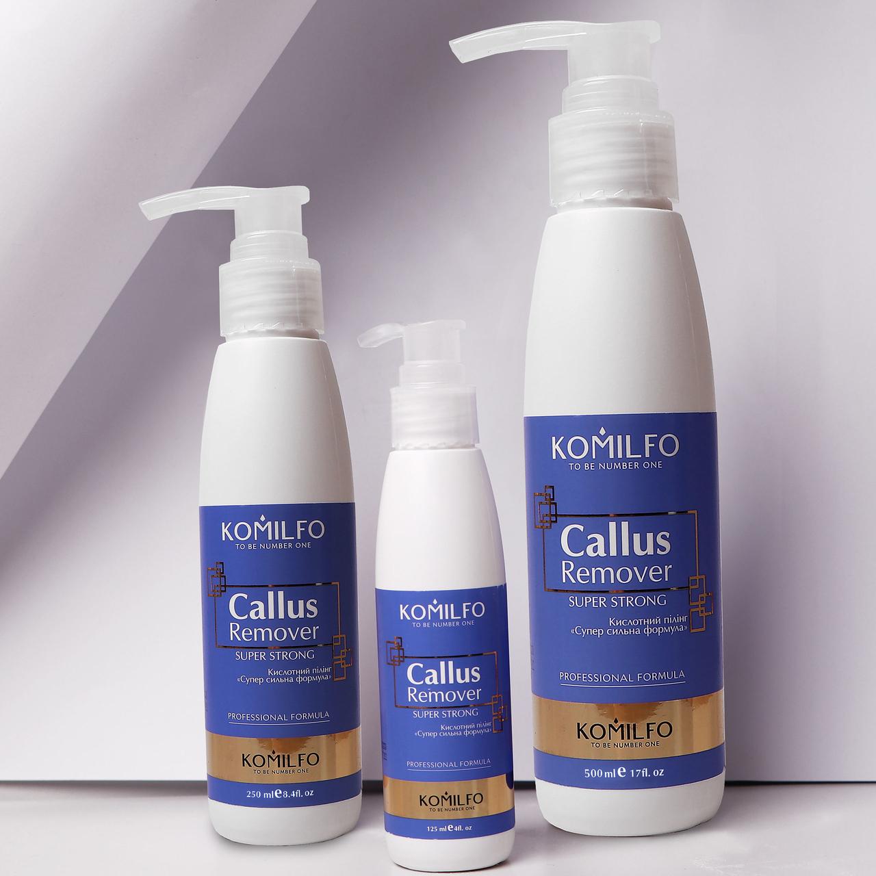 Komilfo Callus Remover STRONG 125ml - фото 2 - id-p1184675926