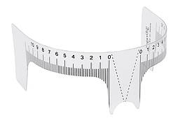 Лінійка для моделювання брів Y, лінійка для перманентного макіяжу