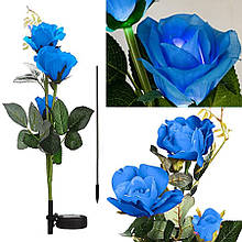 Світлодіодний світильник Rose blue на сонячній батареї