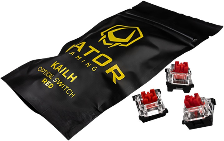 Набір оптичних перемикачів Hator Optical Switch Kailh Red (HTS-110)