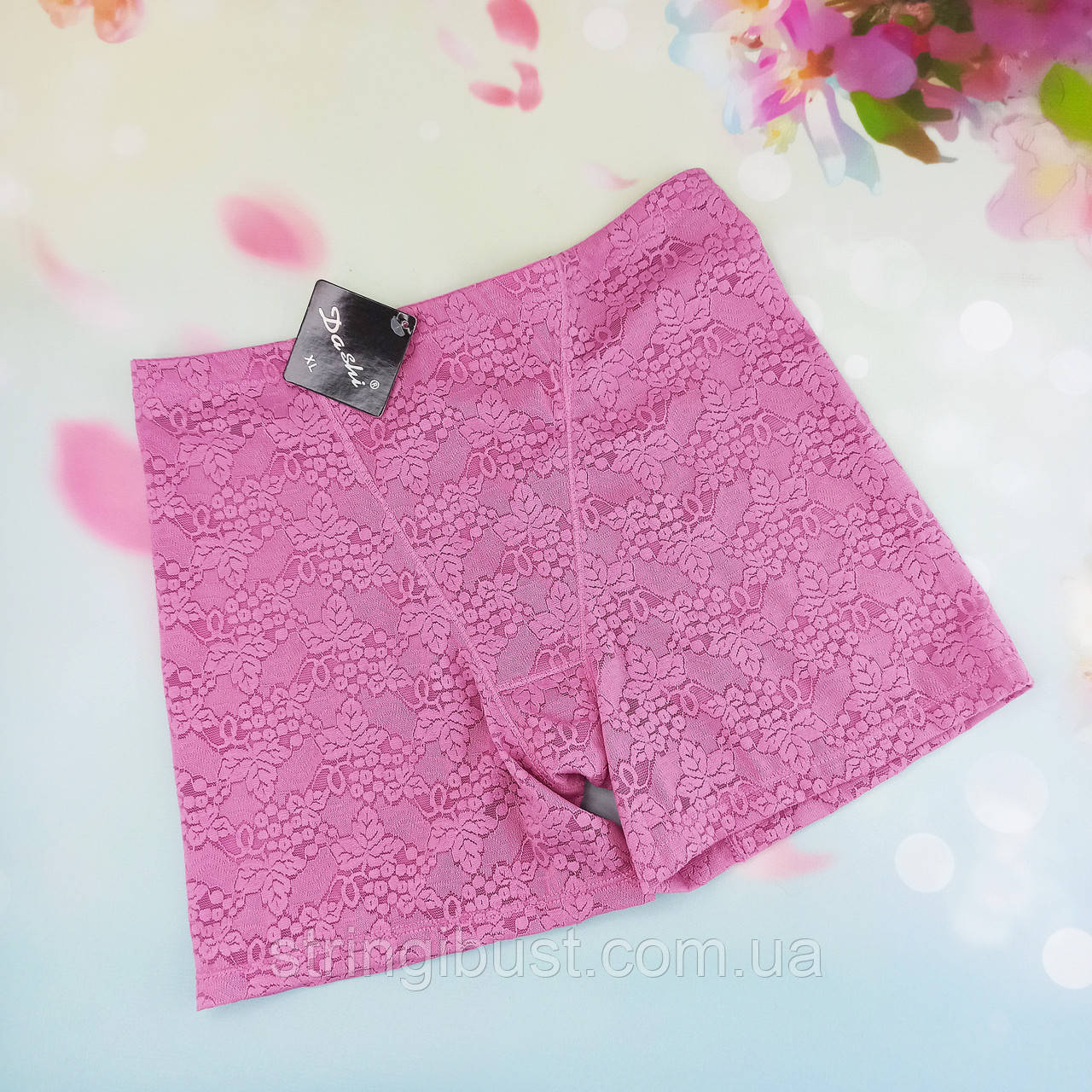 Панталони стяжка Dashi "Виноград" короткі XL(46-48) рожевий (1033), фото 1