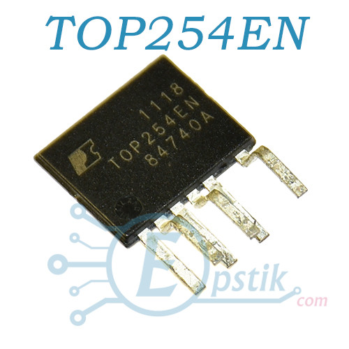 TOP254EN, ШІМ контролер (Off-line PWM switch), 43 Вт, eSIP7
