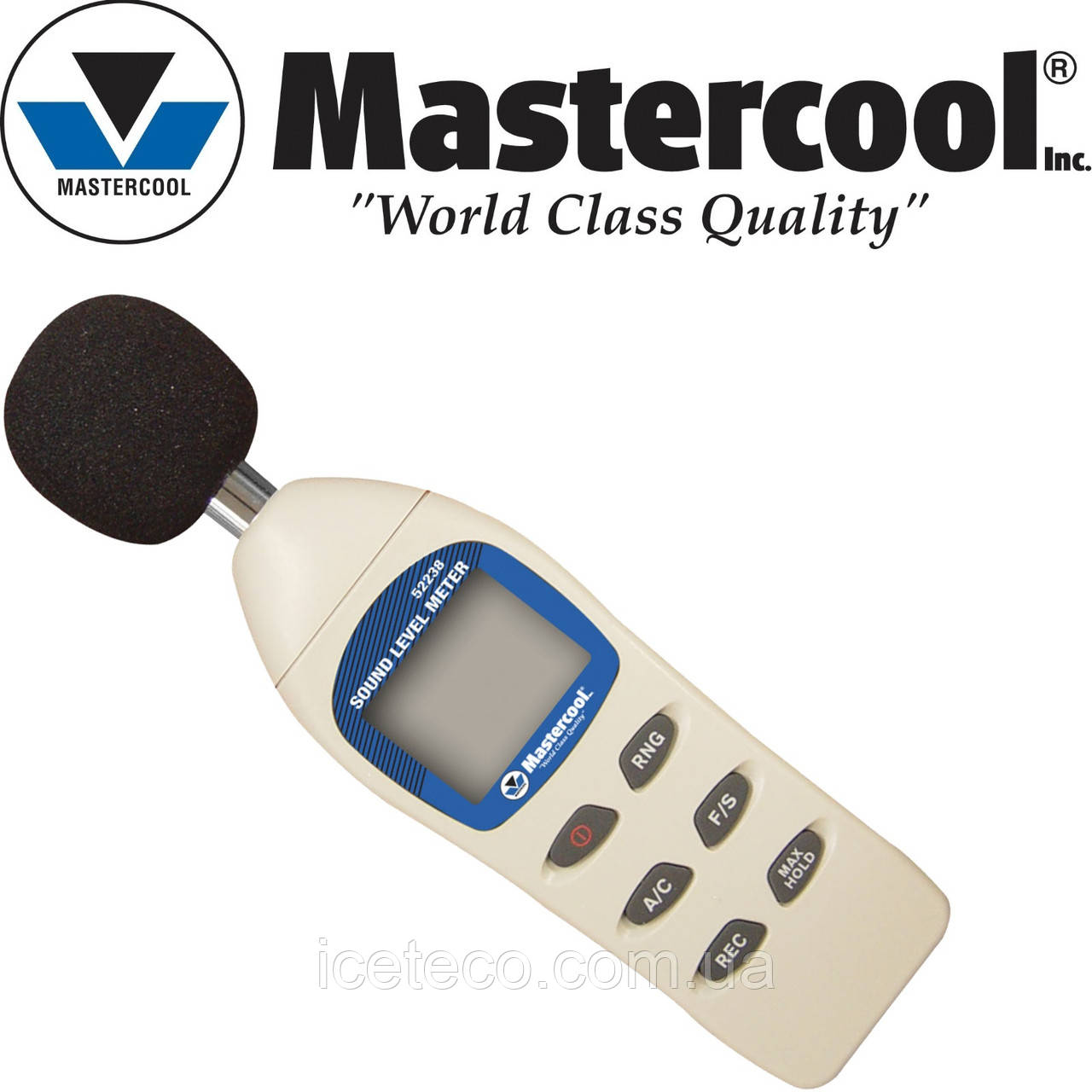 Цифровий шумометр (шумомір) MC 52238 Mastercool